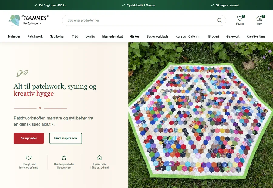 Hannes Patchwork forside
