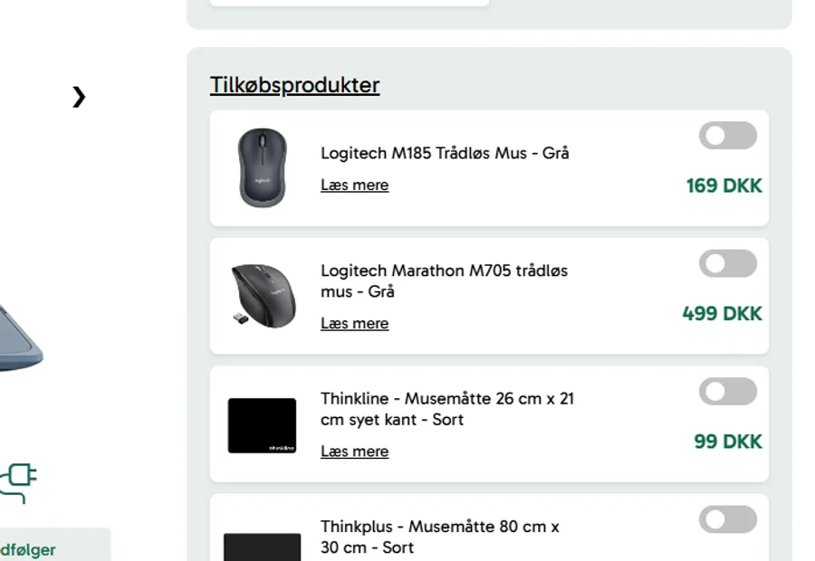 itlagersalg.dk tilk&oslash;bsprodukter reference