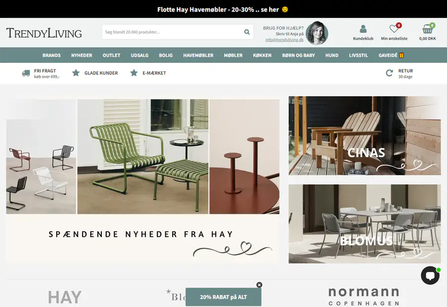 Trendyliving forside